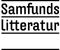 Samfundslitteratur logo